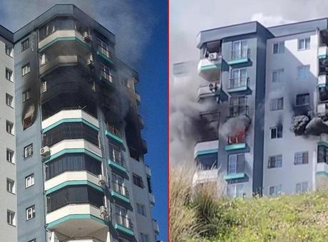 Adana'da Yangın Felaketi! Polis Havaya Ateş Açtı