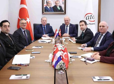Hırvatistan ile Ticaret Hacmimizi 5 Milyar Dolar Hedefliyoruz