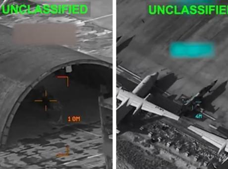 ABD, İran'a Hava Saldırı Görüntülerini Paylaştı: Hedefte Tahran'a Ait Uçaklar Var