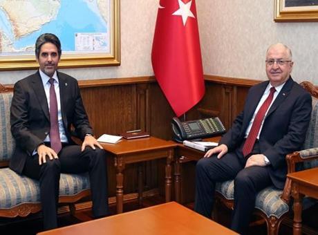 Milli Savunma Bakanı Güler, Katar Büyükelçisi Al-Henzab ile Görüştü