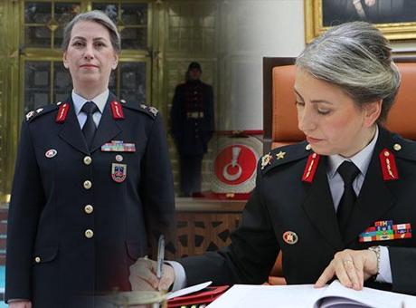 Türkiye'nin İlk Kadın İl Jandarma Komutanı Tuğgeneral Gülden Mat Şakir Tarihe Geçti