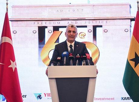 Ticaret Bakanı Bolat, Gana ile 1 Milyar Dolar Hedefli Ticaret Hacmi İstedi