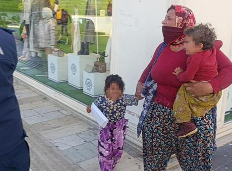 Dilenci Kadın Zabıta Ekiplerinden Kaçmaya Çalıştı, 'Taciz Ediyorlar' Diye Bağırdı