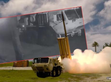ABD'nin Gizli Operasyonunda THAAD Fırlatma Araçları Geceyarısı Taşındı