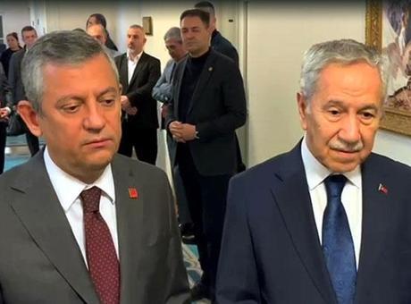 CHP Genel Başkanı Özgür Özel, Bülent Arınç'ı Ziyaret Etti