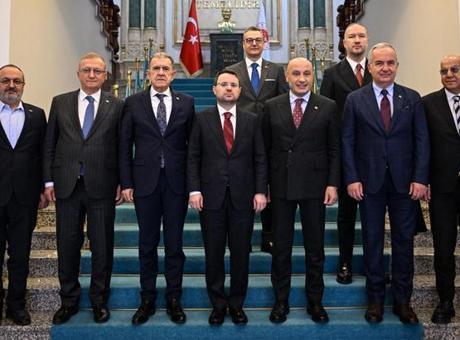 Adalet Bakanı Gürlek, TİM Heyetini Kabul Etti