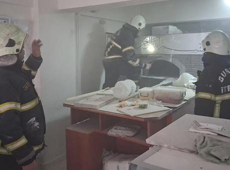 Burdur'da Pide Salonunda Doğal Gaz Patlaması, Mahallede Büyük Paniğe Neden Oldu