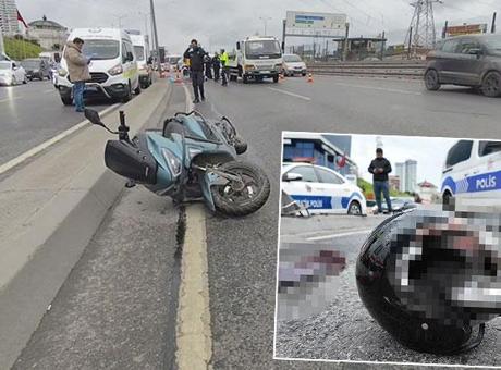 İstanbul'da Feci Motosiklet Kazası: Plastik Kask Hayatı Aldı