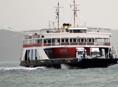 Güney Marmara-Adalar Hattında Olumsuz Hava Şartlarına Bağlı Feribot Sefer İptalleri