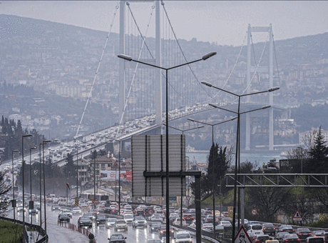 İstanbul'da Bayramda Trafik Yoğunluğu Zirve Yapıyor
