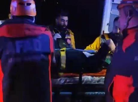 Elazığ'da Otomobilin Şarampole Yuvarlanmasıyla 5 Kişi Yaralandı