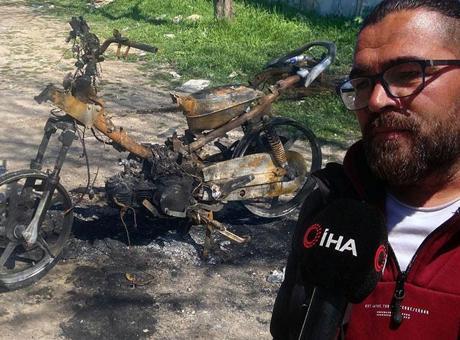 Gözler Korkutan Trafik Cezasında: Motorunu Ateşe Veren Mehmet Öztürk'ün Hikayesi