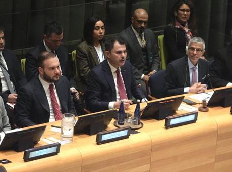 Bakan Kurum, New York'ta Sıfır Atık Projesi için Önemli Temaslar Gerçekleştirdi