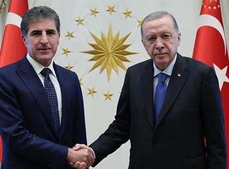 Cumhurbaşkanı Erdoğan, Neçirvan Barzani ile Kritik Görüşme Gerçekleştirdi
