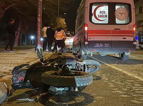 Kayseri'de Polisten Kaçan Ehliyetsiz Motosiklet Sürücüsüne 336 Bin Lira Ceza Kesildi