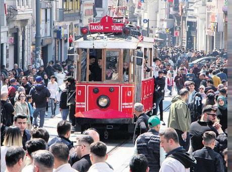 İstiklal Caddesi Yıllık 107 Milyon Ziyaretçi İle Metropol Turizminin Gözdesi Oldu