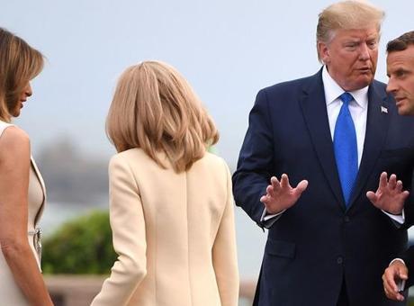 Macron'dan Trump'a Sert Yanıt: 'Ne Hoş Ne de Seviyeli'