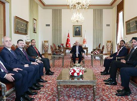 TBMM Başkanı Numan Kurtulmuş, Körfez Ülkeleri ve Ürdün Büyükelçilerini Ağırladı