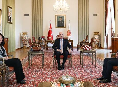 TBMM Başkanı Numan Kurtulmuş, İmralı Heyeti Üyeleriyle Önemli Bir Görüşme Gerçekleştirdi