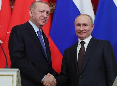 Cumhurbaşkanı Erdoğan, Putin ile Görüşerek Bölgesel Gelişmeleri Değerlendirdi