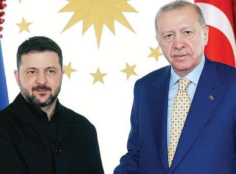 Erdoğan ve Zelenskiy, Müzakere Desteklerini Ele Aldı