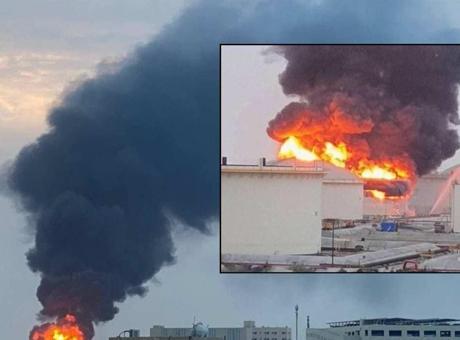 Bahreyn'deki Petrol Rafinerisine İran Füze Saldırısı: Büyük Patlamalar Yaşandı