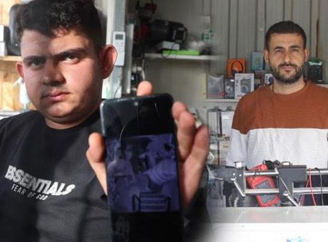Antakya'da Genç Esnafın İş Yerine Hırsız Girdikten Sonra Şok Edici Anlar Yaşandı
