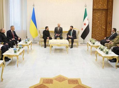 Şam'da Üçlü Zirve: Hakan Fidan, Zelenskiy ve Şara ile Bir Araya Geldi