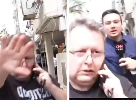 İsrail'de CNN Türk Canlı Yayınına Engelleme: 'Polisin Yokluğu Moral Veriyor'
