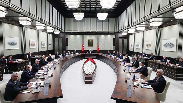 Cumhurbaşkanı Erdoğan, Kabine Toplantısını Yürütüyor