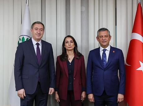 Özgür Özel, DEM Parti Eş Genel Başkanları ile Görüşerek Önemli Konuları Değerlendirdi
