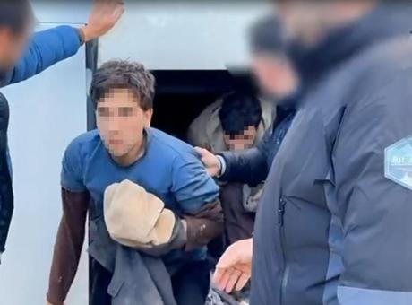 Yozgat'ta Yolcu Otobüsünde 53 Kaçak Göçmen Tespit Edildi