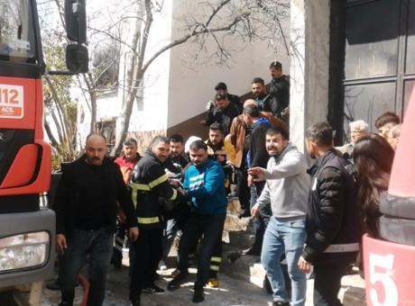 Tokat’ta Yangın Kabusu: Komşusunu Kurtarmak İçin Dumanla Dolu Eve Girdi