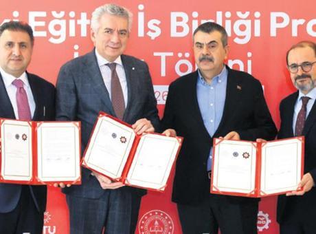 MEB, İSO ve Yıldız Teknik Üniversitesi'nden Mesleki Eğitimde İş Birliği Protokolü