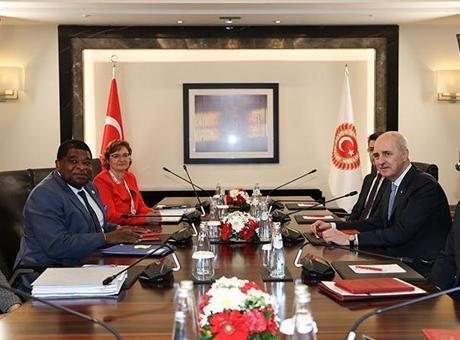 TBMM Başkanı Kurtulmuş, PAB Genel Sekreteri Chungong ve Genel Kurul Sekreteri Jabre ile Önemli Görüşmeler Gerçekleştirdi