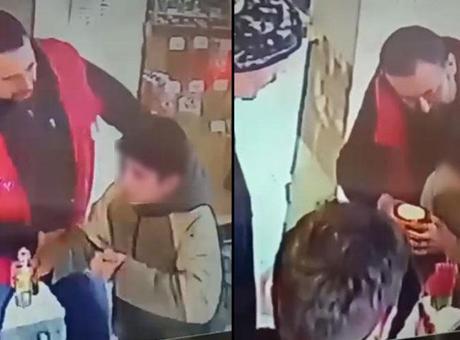 Yemek Yüzünden Boğulma Tehlikesi Geçiren Öğrenciyi Market Sahibi Kurtardı