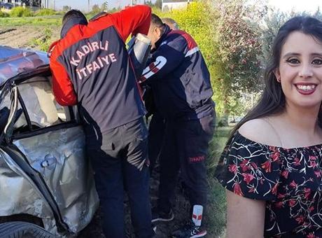 Genç Kadın İşe Giderken Trafik Kazasında Hayatını Kaybetti