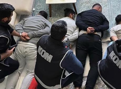 8 İlde Organize Suç Operasyonu: 287 Gözaltı