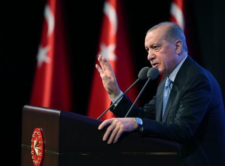 Cumhurbaşkanı Erdoğan: Hiç kimse Türkiye Cumhurbaşkanı'na parmak sallayamaz