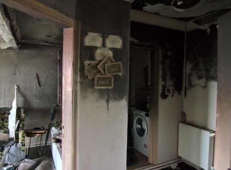 Yangın Outbreak: Madde Bağımlısı Oğul, Evi Ateşe Verip Babasını Aradı