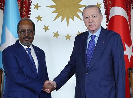 Cumhurbaşkanı Erdoğan, Somali Lideri Mahmud ile Önemli Görüşme Gerçekleştirdi