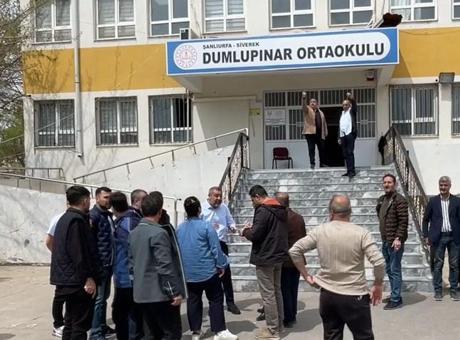 Şanlıurfa'da Okula Veli Kılığına Giren Şüpheli Etkisiz Hale Getirildi