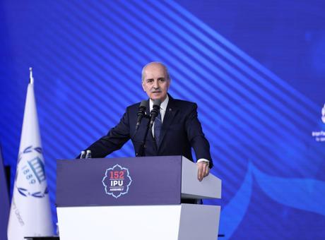 TBMM Başkanı Kurtulmuş, PAB 152. Genel Kurulu'nda 41 Diplomatik Görüşme Gerçekleştirdi