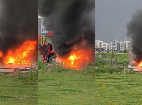 Osmaniye'de Park Halindeki Otomobilde Yangın: Korku Dolu Anlar Yaşandı