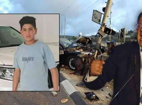 16 Yaşındaki Filistinli Çocuk İsrailli Bakanın Araç Çarpmasıyla Hayatını Kaybetti