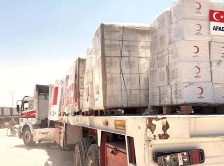 Türkiye'den Lübnan'a 730 Ton İnsani Yardım Gönderildi