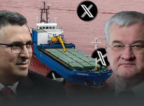 İsrail ve Ukrayna Arasındaki Tahıl Krizi: Dışişleri Bakanları Sosyal Medyada Karşı Karşıya Geldi