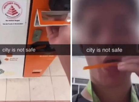 Singapur'da Genç, Pipet Yaladığı için Hapsi Gözlüyor