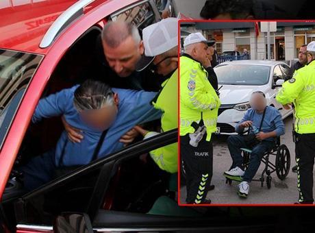 Korsan Taksi Denetiminde Engelli Sürücünün İtirafı Şaşırttı