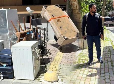 Avcılar'da Mısırlı Kiracının İcra Şoku: Eşyaları Sokakta Kaldı